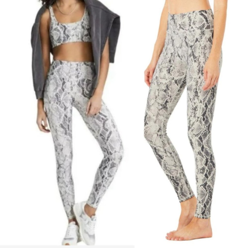 Alo Yoga High-Waist Snakeskin Vapor Legging 9909